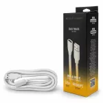 Przedłużka USB A-USB C 2m biała
