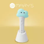 MARY'S 2w1 lampka nocna LED, latarka różdżka chmur