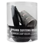 SERIA ZERO Oprawa sufitowa wisząca 2m E27 OSW-1 Czerwona miedź