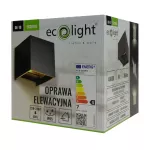 Oprawa elewacyjna OE-10 7W 360lm IP65 ANTRACYT