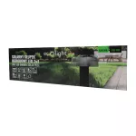 Solarny Słupek Ogrod 2w1 LED SSO-7BT transparentny klosz