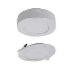 Downlight 6W okrągły CCT 2w1 biały
