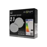 Downlight 6W okrągły CCT 2w1 biały