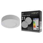 Downlight 6W okrągły CCT 2w1 biały
