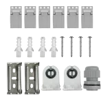ZESTAW oprawa hermetyczna Full Plate + 2xtuba 120cm 4000K