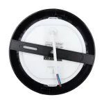 Downlight 18W okrągły CCT 2w1 czarny