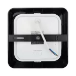 Downlight 18W kwadrat CCT 2w1 czarny
