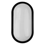LED Torton 15W 4000K 1350lm IP65 OWAL CZARNY