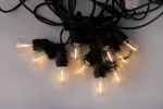 Girlanda Ogrodowa LED 10m+10xG45 E27 1W 2700K czar