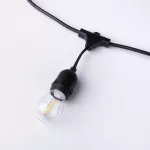 Girlanda Ogrodowa LED 10m+10xG45 E27 1W 2700K czar