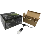 Girlanda Ogrodowa LED 10m+10xG45 E27 1W 2700K czar