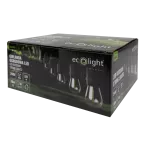 Girlanda Ogrodowa LED 10m+10xG45 E27 1W 2700K czar