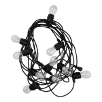 Solarna Girlanda LED 10m +10 x G45 E27 0.3W 2700K