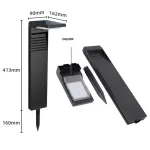 Solarny Słupek Ogrodowy LED SSO-2 4000K IP64