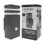 Oprawa elewacyjna plastik OE-2SP 1xGU10 PIR ANRTAC