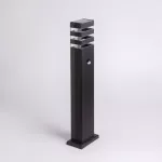 Słupek ogrodowy SO-60P 1xGU10 PIR IP44 CZARNY