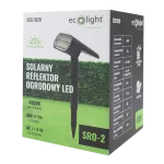 Solarny Reflektor Ogrodowy LED SRO-2