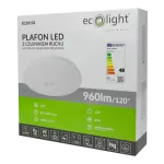 Plafon LED 12W 960lm IP44 4000K PIR