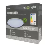 Plafon cz. mikrofalowy 255x80 18W 4000K 1260lm