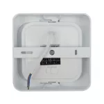 Downlight 12W kwadrat CCT 2w1 biały
