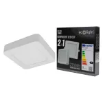 Downlight 24W kwadrat CCT 2w1 biały