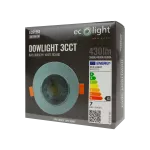 Downlight LED 3W/5W/7W CCT biały okrąg