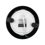 Downlight 12W okrągły CCT 2w1 czarny