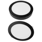 Downlight 24W okrągły CCT 2w1 czarny