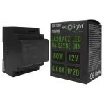 Zasilacz na szynę DIN PREMIUM 4M 12V 80W