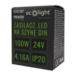 Zasilacz na szynę DIN PREMIUM 4M 24V 100W