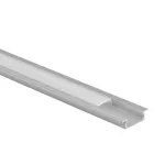 Profil P03 podtynkowy anodowany + klosz mleczny 3m