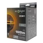 SERIA ZERO 4W 100lm E27 G130 Smoke ST-G130MRS