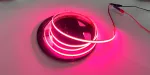 Taśma LED COB 480 9W/m RÓŻOWA 12V IP20 /5m/P
