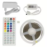 ZESTAW Taśma LED COB RGB 450 12V 15W/m IP20 /3m/