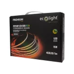 ZESTAW Taśma LED COB RGB 450 12V 15W/m IP20 /3m/