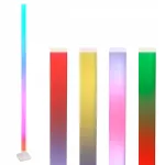 Stojąca lampa RGB muzyczna TUYA biała