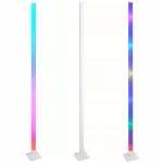 Stojąca lampa RGB muzyczna TUYA biała