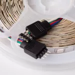 ZESTAW Taśma LED RGB 30LED/m 12V 7.2W/m IP20 /5m/