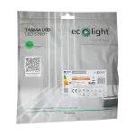 Taśma LED 300 4.8W/m CZERWONA 12V IP20 /5m/