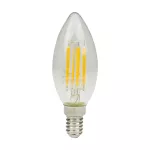 Żarówka LED FILAMENT CANDLE E14 6W 2700K 720lm