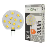 Żarówka LED G4 Pastylka 3W 12V 4000K 300lm