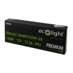 Zasilacz hermetyczny PREMIUM 150W 12V