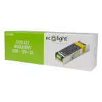Zasilacz LED 36W 12V 3A IP20 SLIM 103x30x21