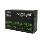 Zasilacz na szynę DIN PREMIUM 3M 12V 30W