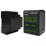 Zasilacz na szynę DIN PREMIUM 4M 24V 80W