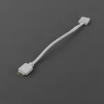 Złączka LED RGB 10mm 4 piny / zatrzask