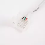 Złączka LED RGB 10mm 4 piny / zatrzask