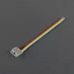 Złączka LED MONO CCT COB DIGITAL 10mm jednostronna zaciskowa Typ B z przewodem 10cm