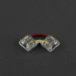 Złączka LED MONO CCT COB DIGITAL 10mm dwustronna kątowa ''L'' zaciskowa