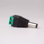 Wtyk DC 2.1/5.5 z szybkozłącze do taśm LED mono